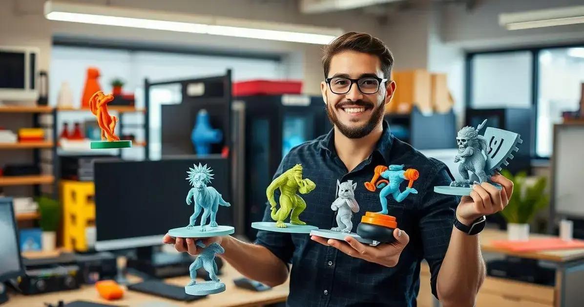 História de João: A Transformação Através da Impressão 3D
